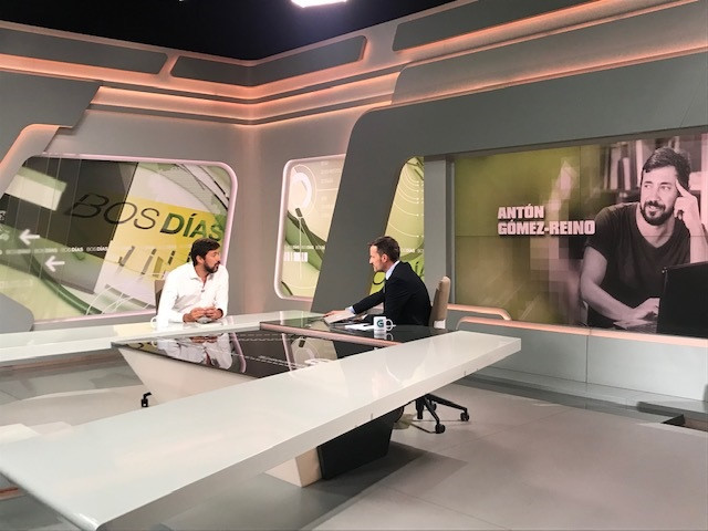 Antón Gómez-Reino en la TVG