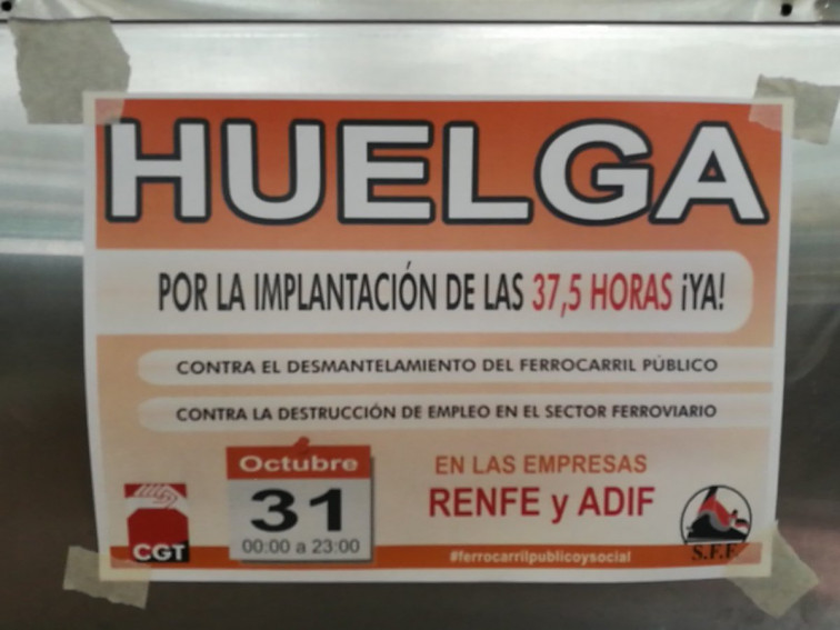 Estos son los trenes suspendidos en Galicia por la huelga contra la privatización de Renfe y ADIF