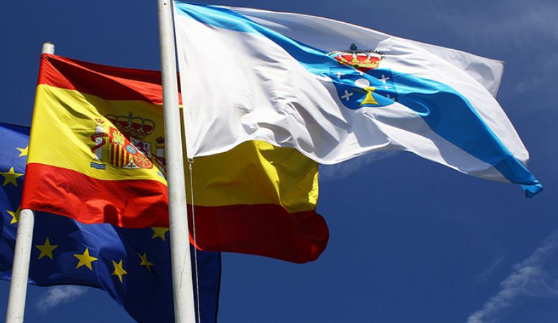 BANDERAS ESPAu00d1A GALICIA