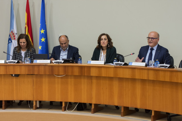 José Manuel Baltar en la Comisión de Orzamentos del Parlamento de Galicia