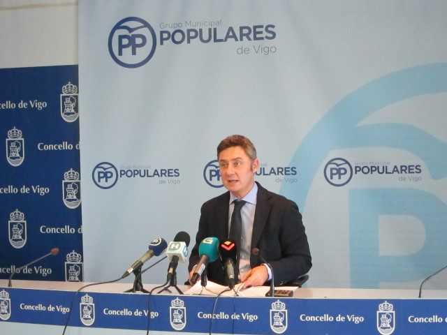 El concejal del PP en Vigo Manuel Fidalgo.