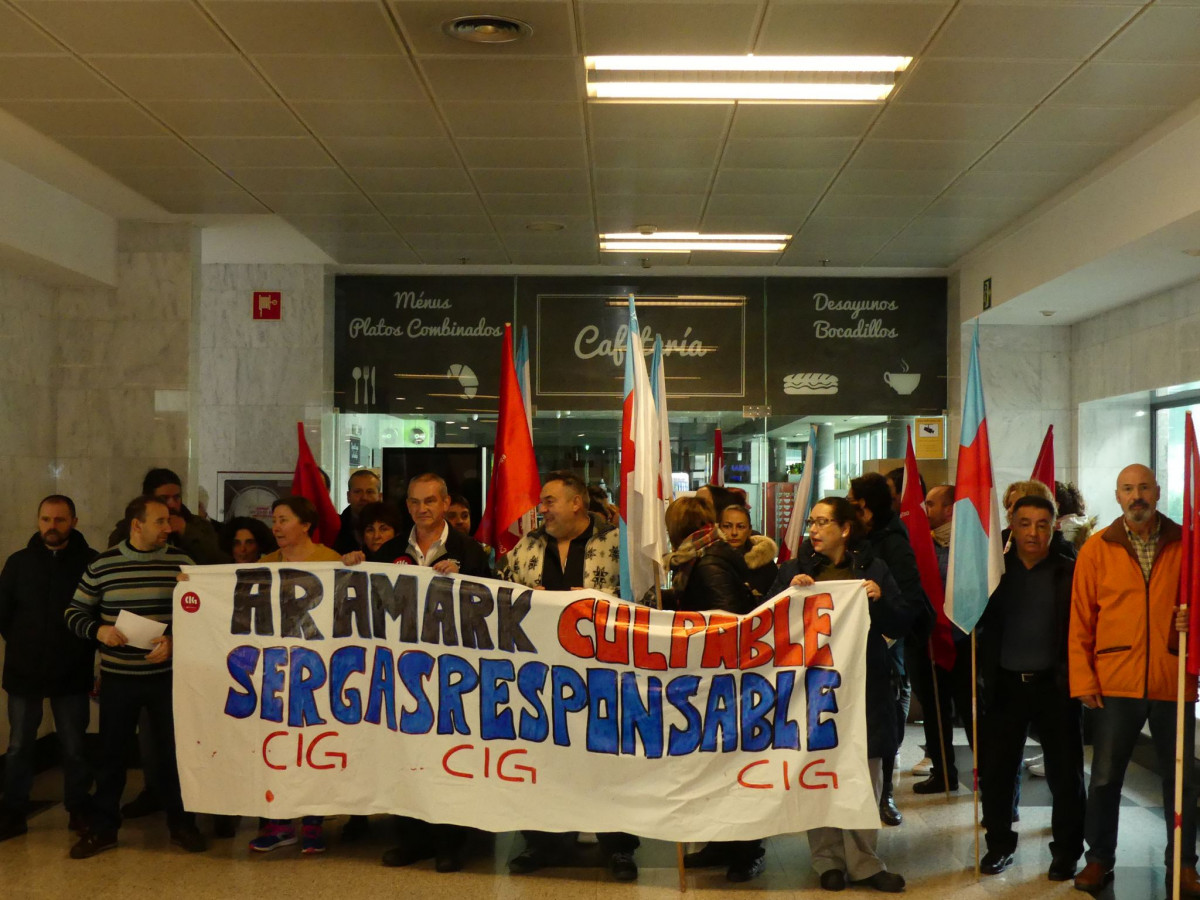 Huelga cafeteria chus