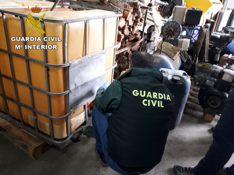 Así robaban gasóleo en obras y empresas de transporte