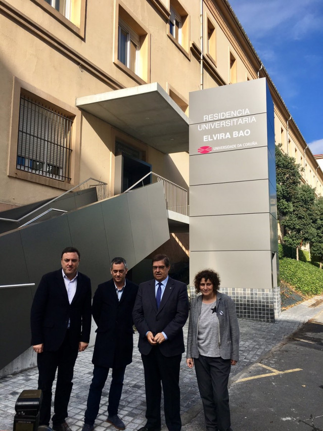 Inauguración de la residencia universitaria Elvira Bao