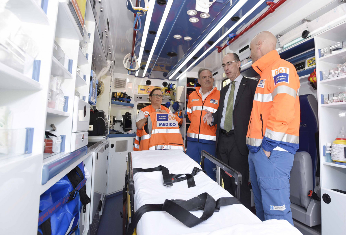 Ambulancia interior conselleiro