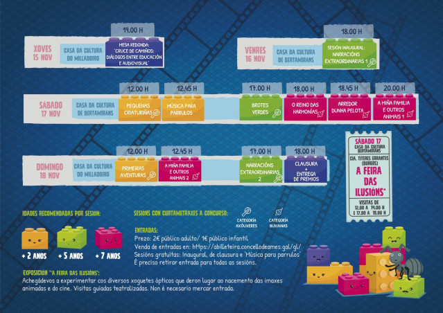 Programación de Cinema Crianza 2018