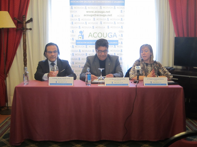 Xoán Pérez Lema y Manuel Pérez, de Acouga