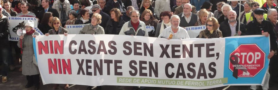 Plataforma desaucios hipotecas casas ferrol desafiuzamentos