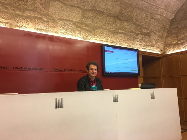 El concejal del Ayuntamiento de Santiago, Jorge Duarte