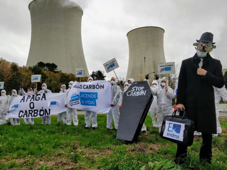 Galiza sen Carbón: “Los trabajadores de As Pontes dicen que luchan por darle pan a sus hijos; nosotros para darles un planeta donde comerlo”