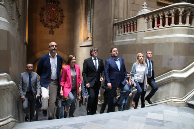 M.Buch,C.Forcadell,C.Puigdemont,O.Junqueras,N.Lloveras