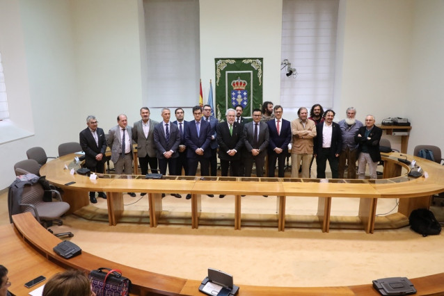 Grupo de expertos en materia de incendios forestales en el Parlamento de Galicia