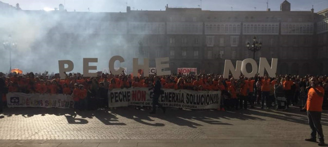 Movilización de trabajadores de Alcoa este sábado en A Coruña