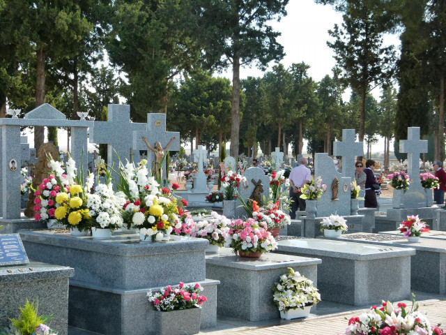 Cementerio, lápida, lápidas, tumbas