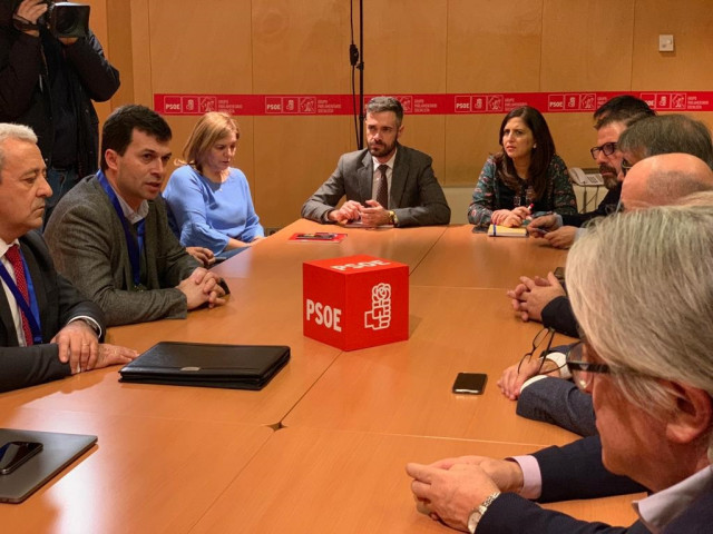 Reunión de Gonzalo Caballero en Madrid sobre la AP-9