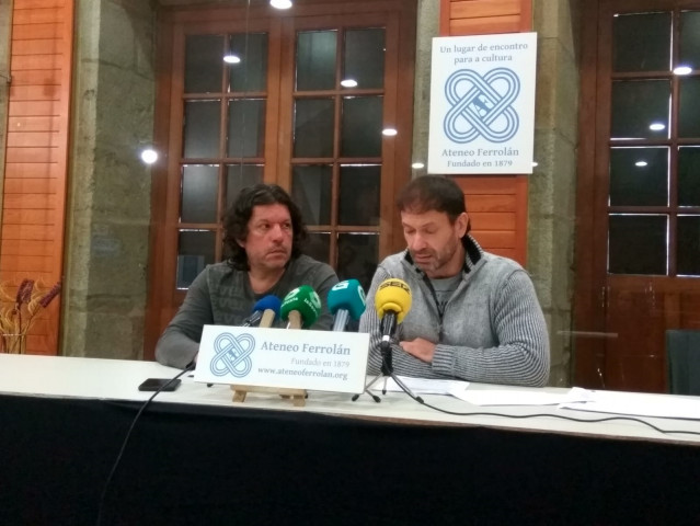 Rueda de prensa de Xuntos Actúa en Ferrol.