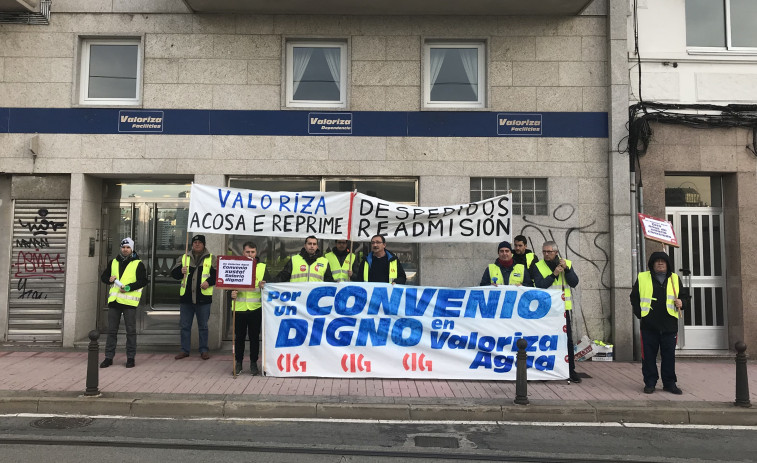 Tres meses de servicios mínimos en la red de suministros coruñesa por la huelga de Valoriza Agua