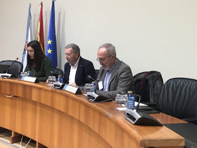 El portavoz de SOS Sanidade Pública comparece en la comisión