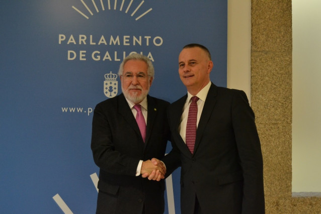 Parlamento de Galicia y Confederación de empresarios de Pontevedra