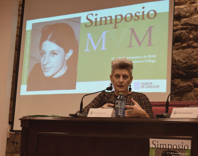 Mercedes Queixas, nueva académica correspondiente de la Real Academia Galega