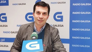 El secretario xeral del PSdeG, Gonzalo Caballero, en una entrevista