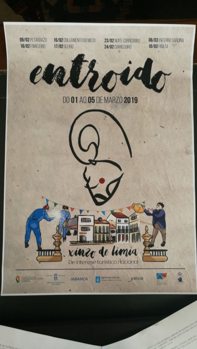 Presentación del 'Entroido de Xinzo'.