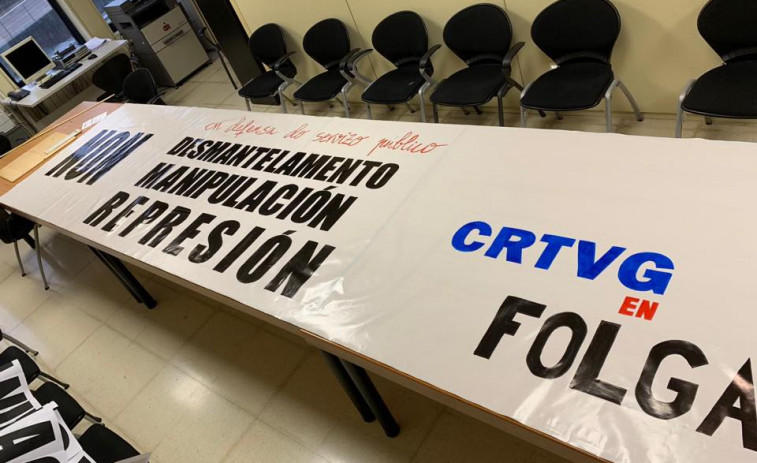 24 horas de huelga en la CRTVG contra la 