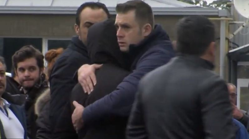 Pombal cambado entierro naufragos