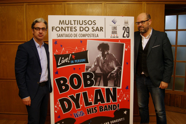 Presentación del concierto de Bob Dylan con Martiño Noriega
