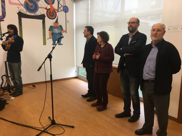 Acto de inaguración del espacio educativo y de ocio María Miramontes