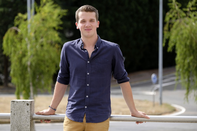 Adrián Pardo, presidente de Novas Xeracións de Galicia