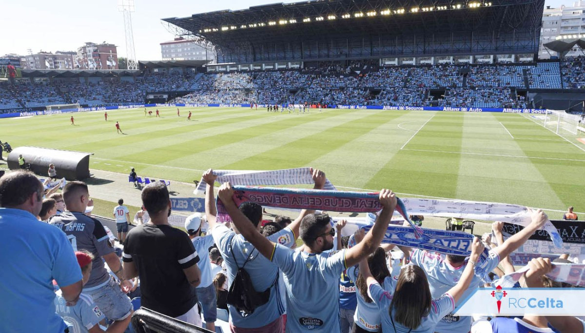 Balaidos aficion celta