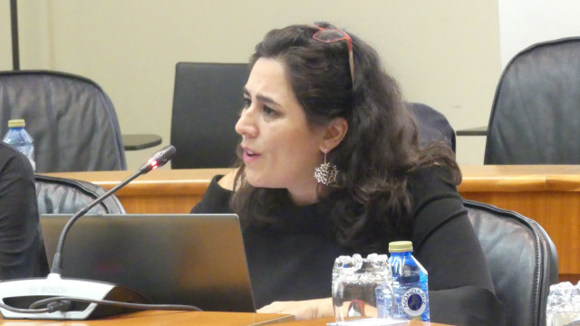 La diputada de En Marea, Flora Miranda