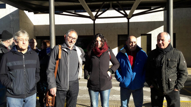 Rueda de Noa Presas del BNG en Ourense.