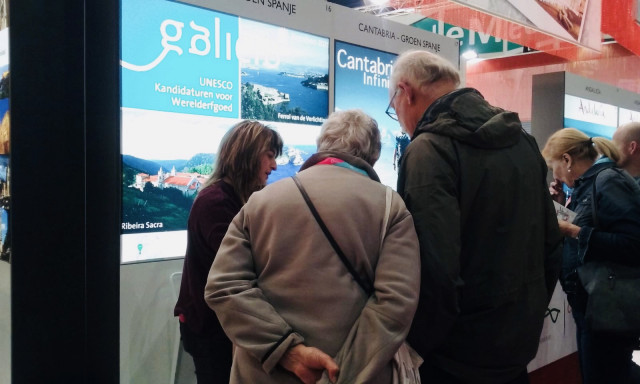Turismo de Galicia en la feria Vakantiebeurs de Utrecht (Holanda)