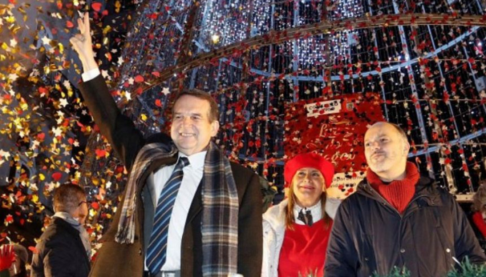 Abel caballero luces de navidad vigo