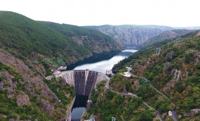 Presa de Iberdrola en Galicia