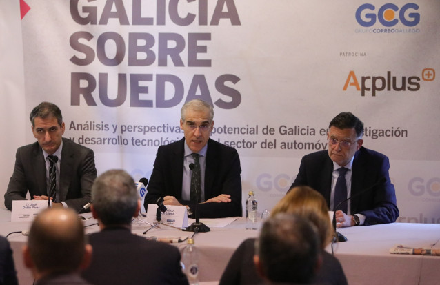 El conselleiro de Economía, Francisco Conde