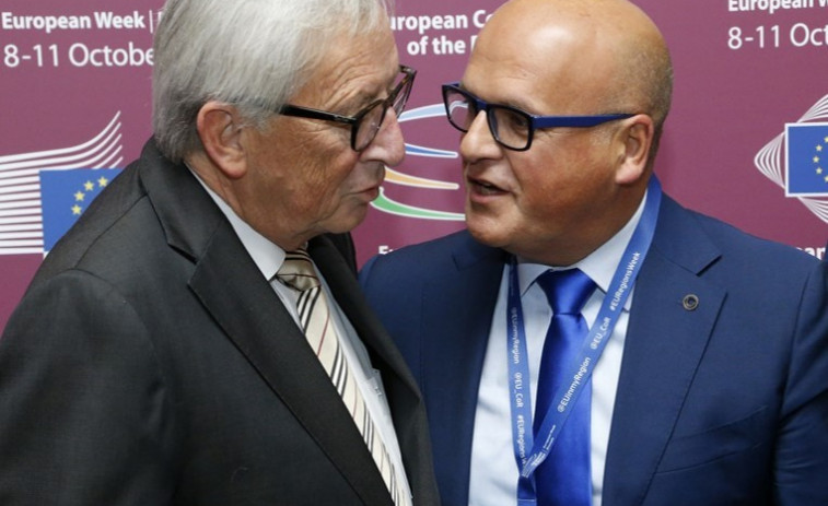 El presidente de la Comisión Europea pone en evidencia a Baltar