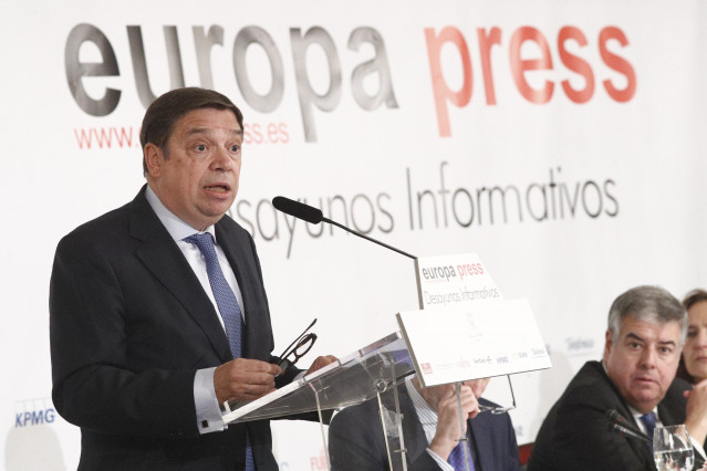 Desayuno Informativo de Europa Press con el ministro de Agricultura, Luis Planas