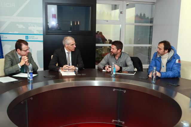 Reunión del Comité de Empresa de Alcoa A Coruña con el conselleiro de Economía