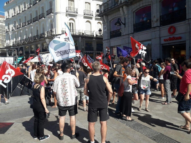 UNISONO PROTESTA CGT