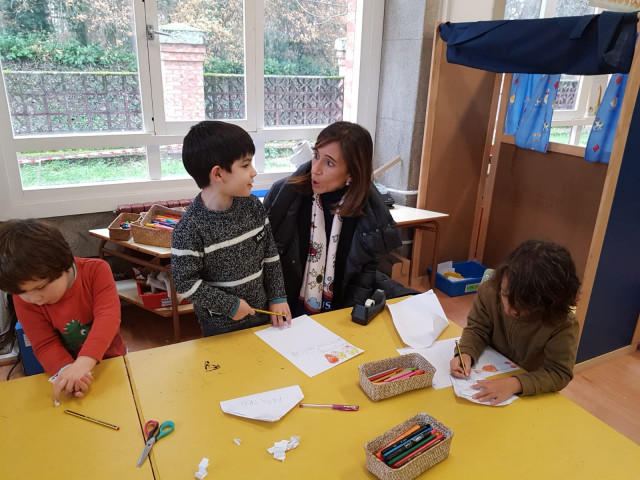 Visita de la conselleira de Educación al CPI de Vedra