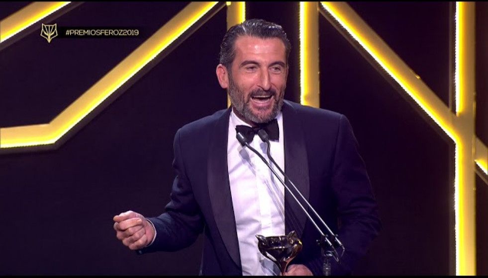 PREMIOS FEROZ 2019: Luis Zahera recoge el premio al mejor actor de reparto de una película