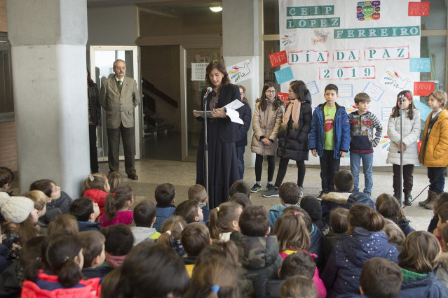 El CEIP López Ferreiro conmemora el Día escolar de la paz