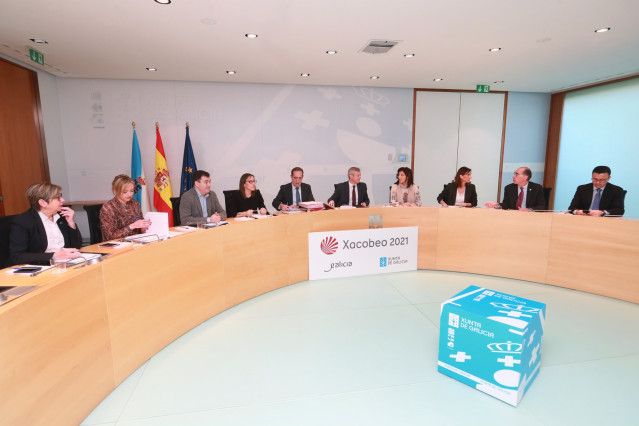 Reunión del Consello de la Xunta bajo la presidencia de Alfonso Rueda