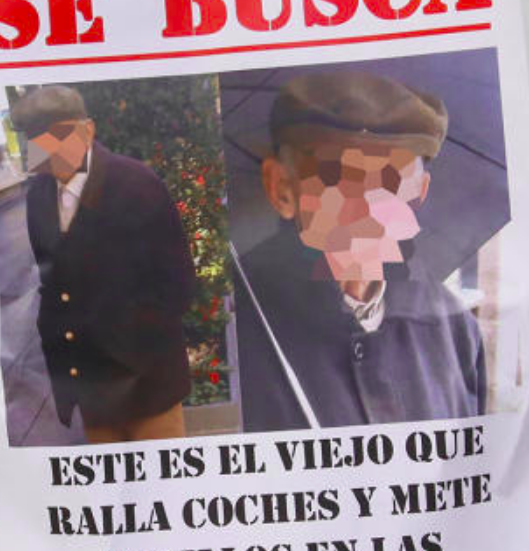 Viejo raya coches vigo