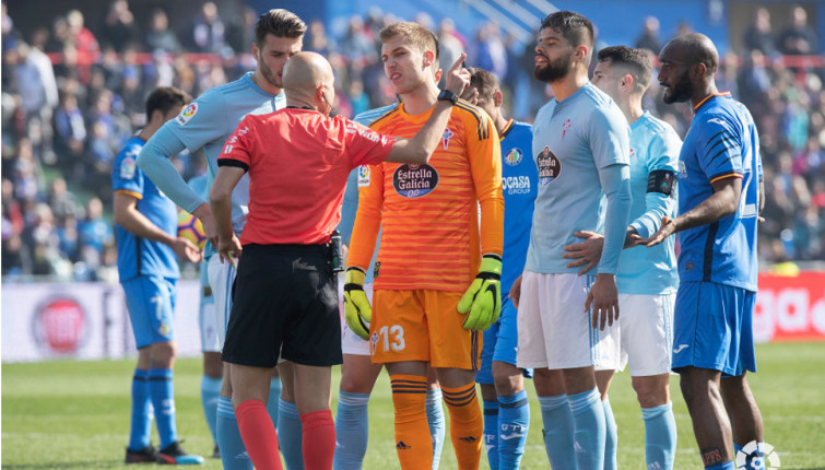 El Celta estalla contra La Liga y los árbitros