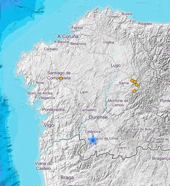 TERREMOTOS galicia
