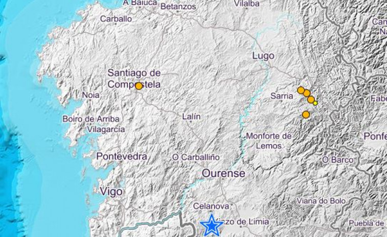Ola de pequeños terremotos en Galicia